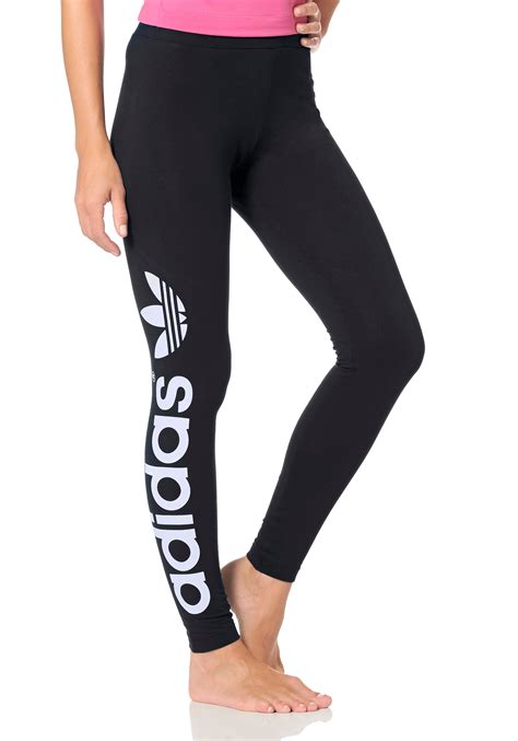 bij hoge taille kroontje sportlegging adidas|Damesleggings .